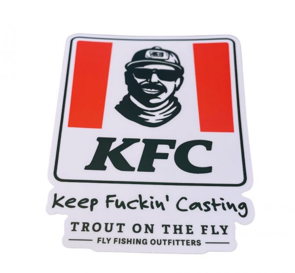 KFC Trout Sticker