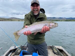 Upper holter lake guided fly fishing trips in Montana