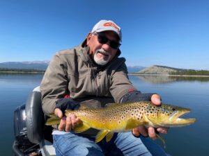 Hebgen Lake guided fly fishing trips in Montana 
