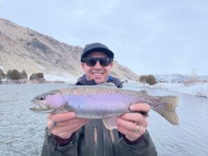 Madison River rainbow trout March 2023