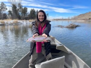 Gallatin river fly fishing for trout