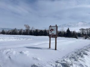 Pine Creek fishing access site on the Yellowstone River