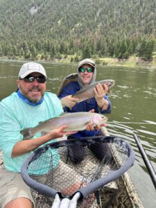 Missouri River jet boat trip land of giants Montana fly fishing