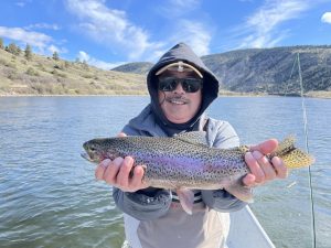 Migthy Mo drift boat trip with Trout On The Fly